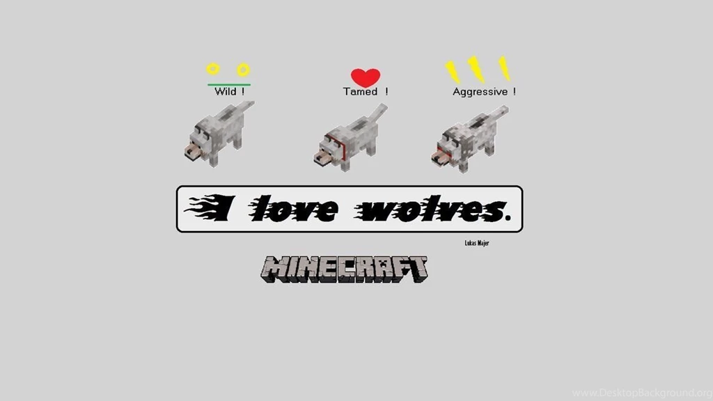 Minecraft Wolves Wallpapers By Ocasino17 On DeviantArt