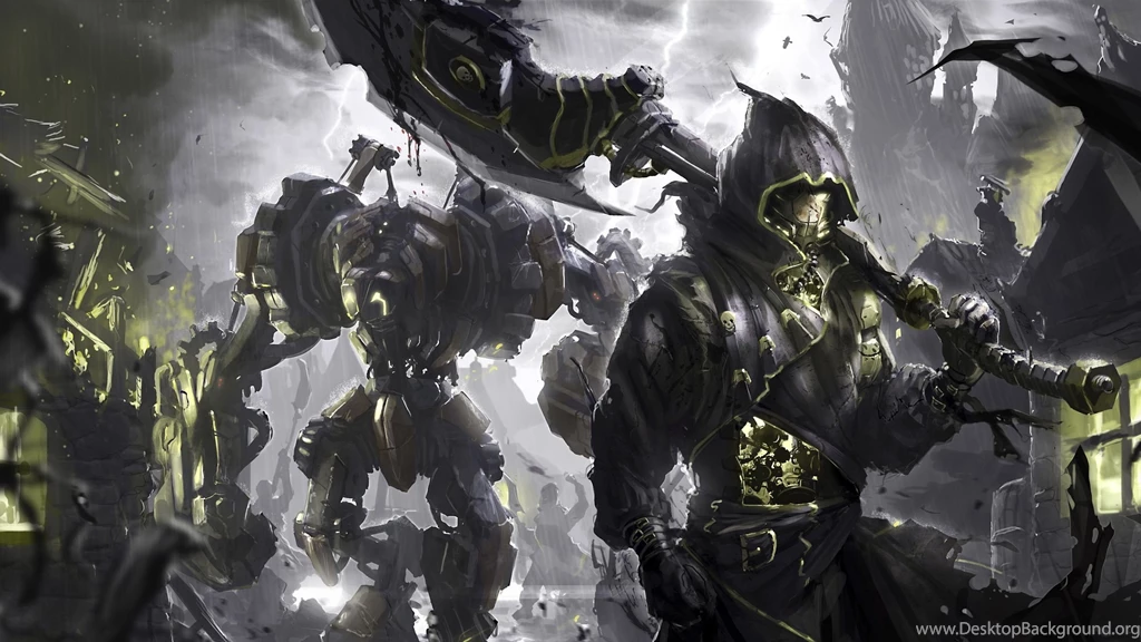 2560x1440 Dark Warrior Wallpapers