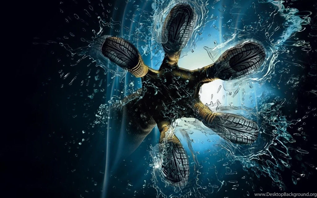 Desktop Wallpapers · Gallery · 3D Art · Amphibians