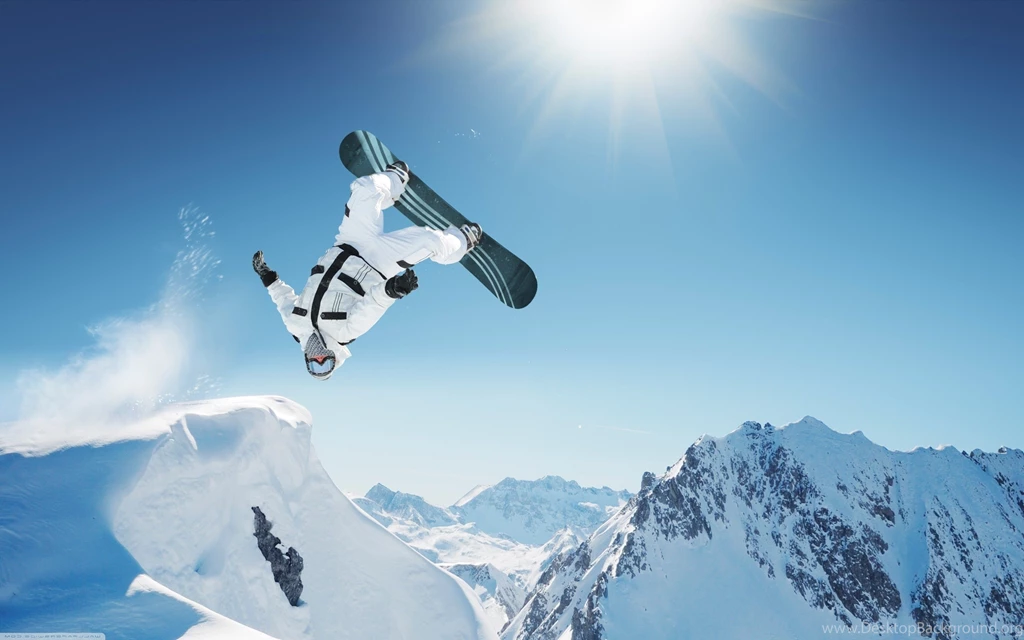 Extreme Snowboarding White Suite Wallpapers HD