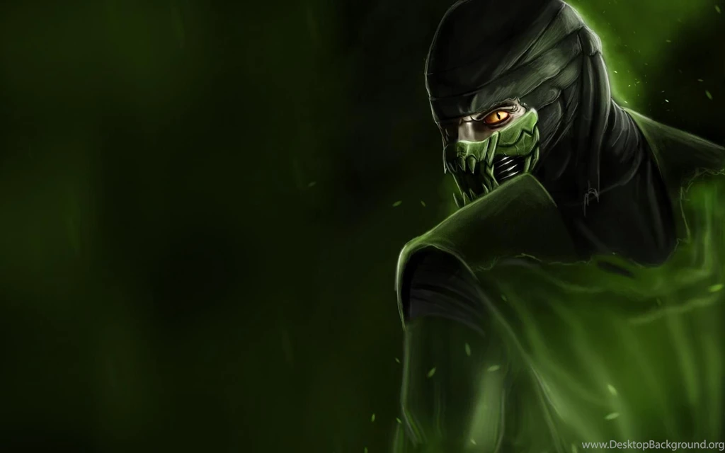 Mortal Kombat Reptile Lizard Green Mucus Hd Wallpapers