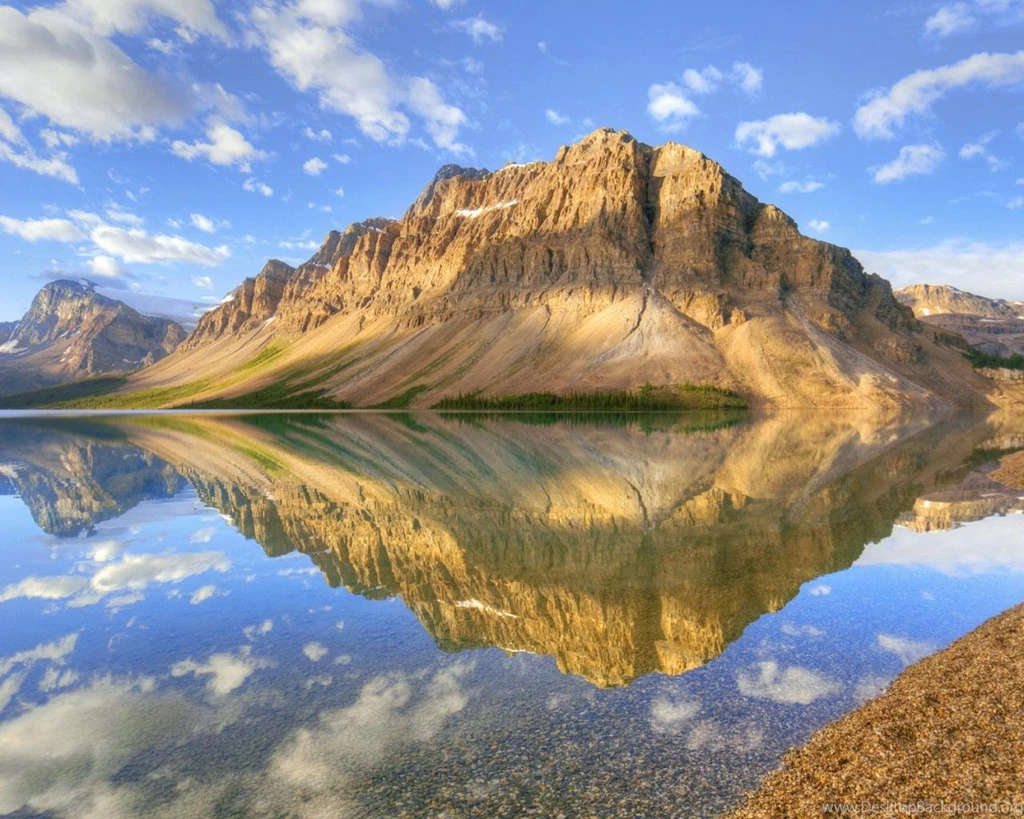 Mountain Lake Yellow Wallpapers 1280x1024 Hd Desktop Wallpaper