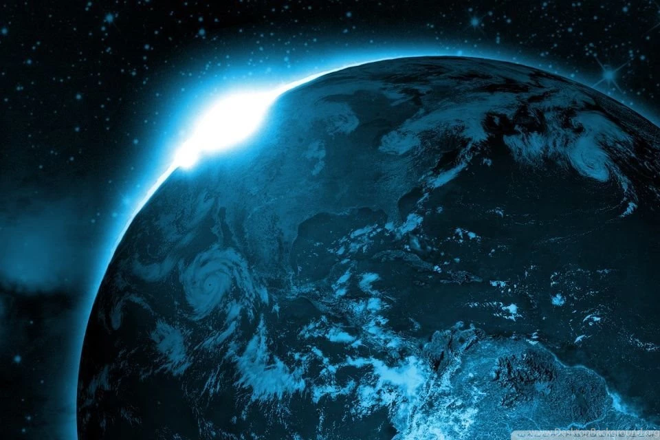 Earth Sunrise Space HD Desktop Wallpapers : High Definition ...