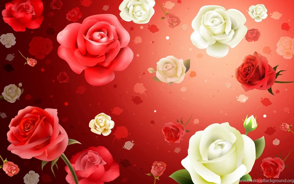 Gallery For Wallpapers Of Flowers Rose For Desktop