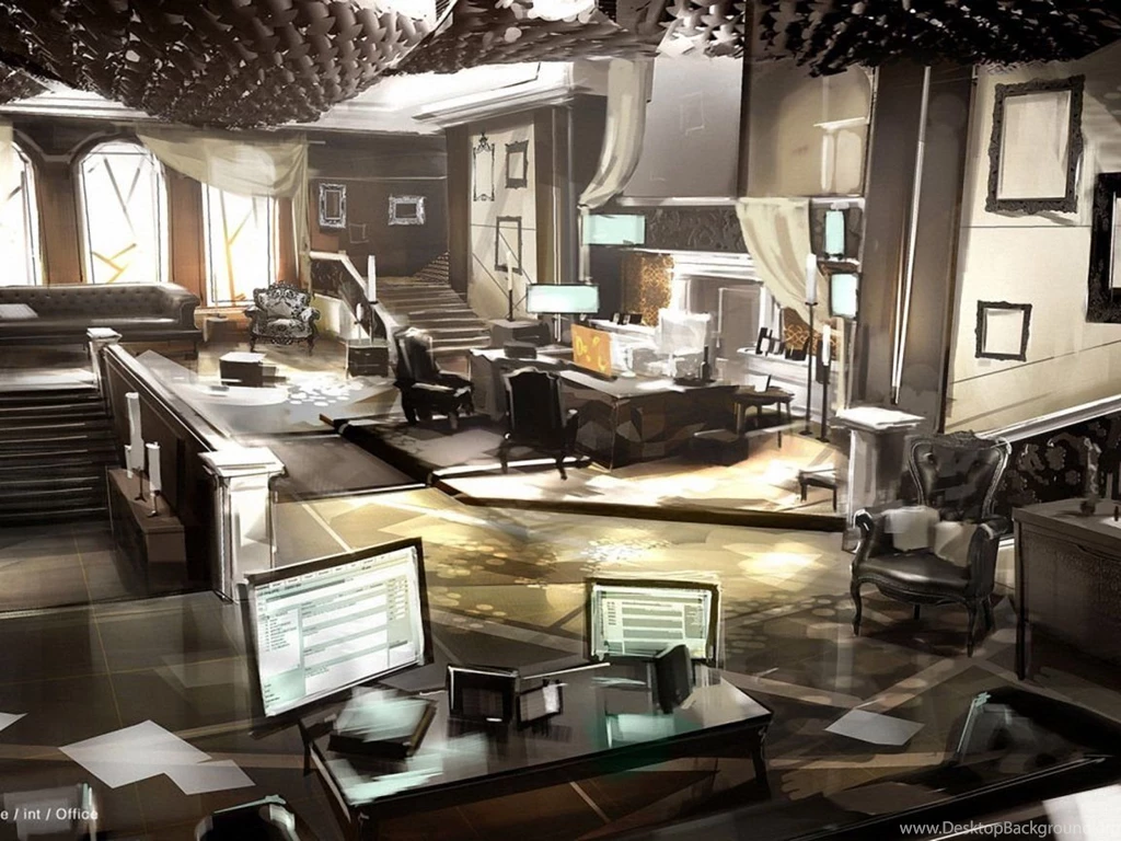 Deus Ex Penthouse Int Office 1152x864 Wallpapers, 1152x864 ...