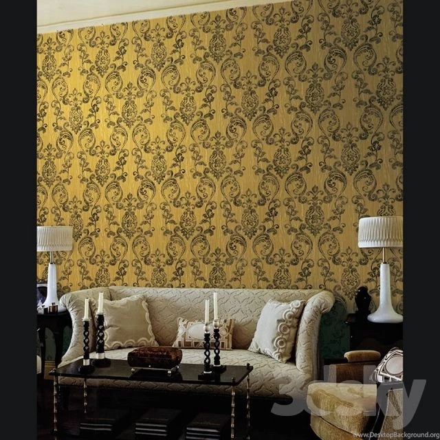 3d Models: Miscellaneous   Roberto Cavalli Wallpapers N.1 DAMASCO ...