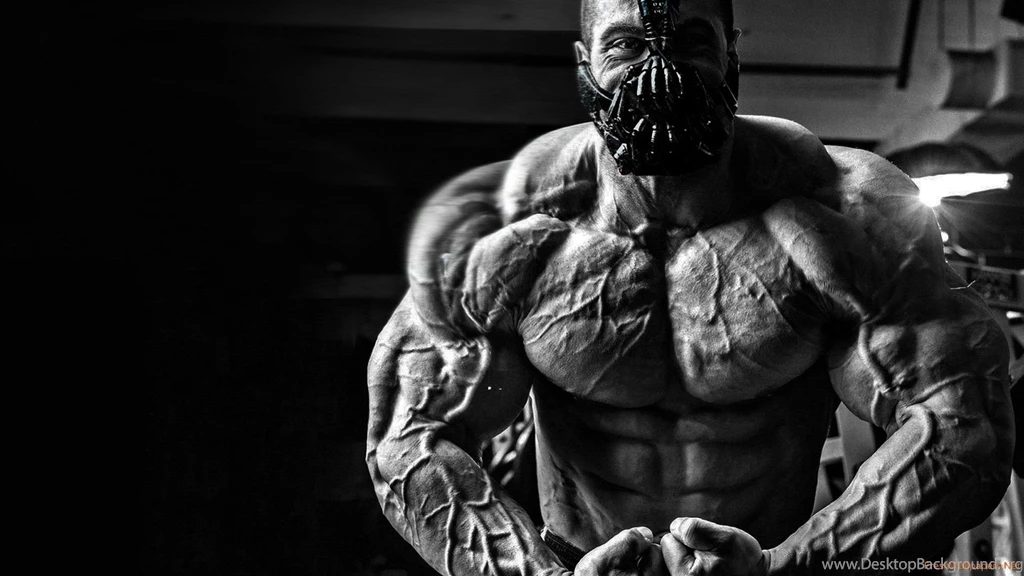 Bane BW Bodybuilding For Batman DC Wallpapers
