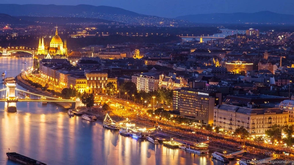 Budapest at night City Amazing Beauty Wallpapers