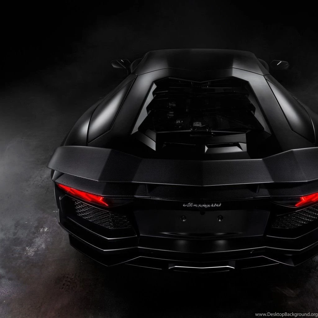Download Lamborghini Aventador Matte Black HD Wallpapers For iPad 2 ...