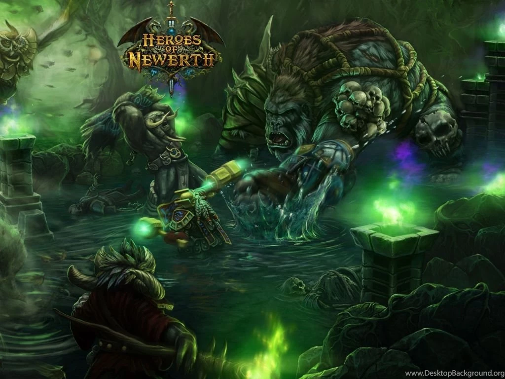 Download Wallpapers 1024x768 World Of Warcraft, Heroes Of Newerth ...