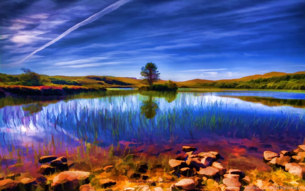 Beautiful Loch In Summer Beautiful Wallpaper Backgrounds ...