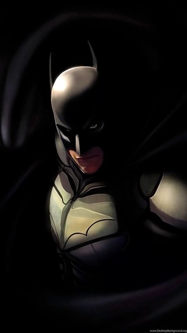 Batman In The Darkness iPhone 5 Wallpapers (640x1136)