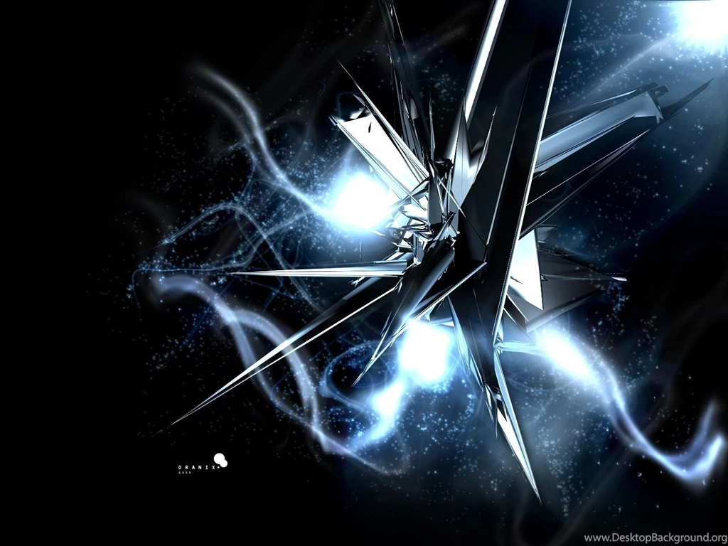Abstract Dark Blue