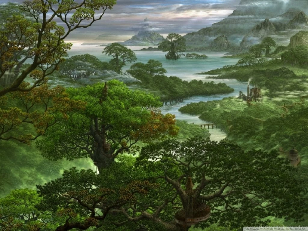 Fantasy Jungle HD Desktop Wallpapers : Widescreen : High Definition ...