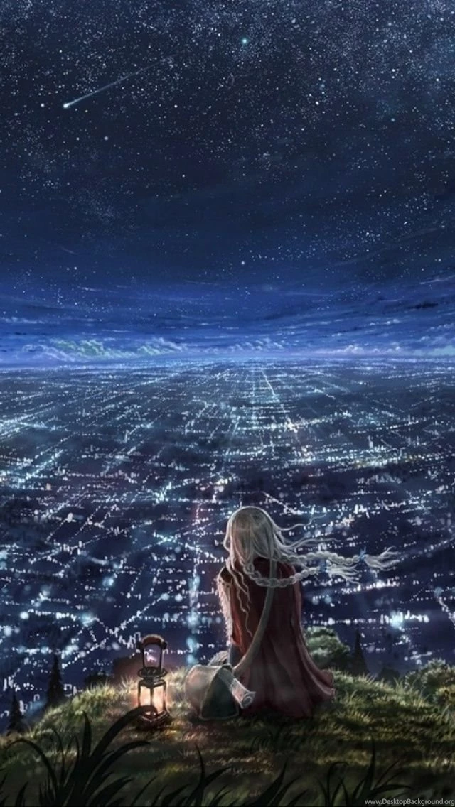 Cityscape And Stars iPhone 5 Wallpapers
