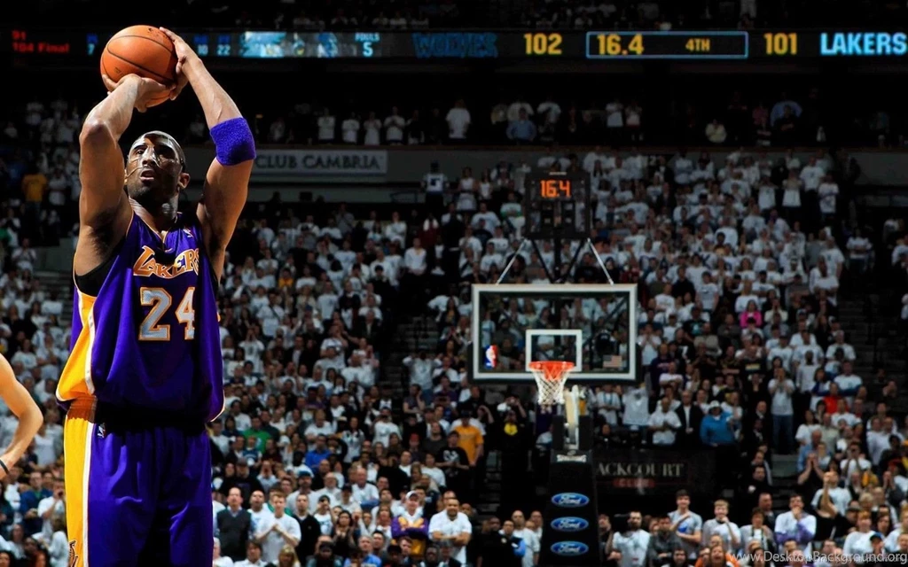 Download 1440x900 Kobe Bryant Penalty Shot Wallpapers