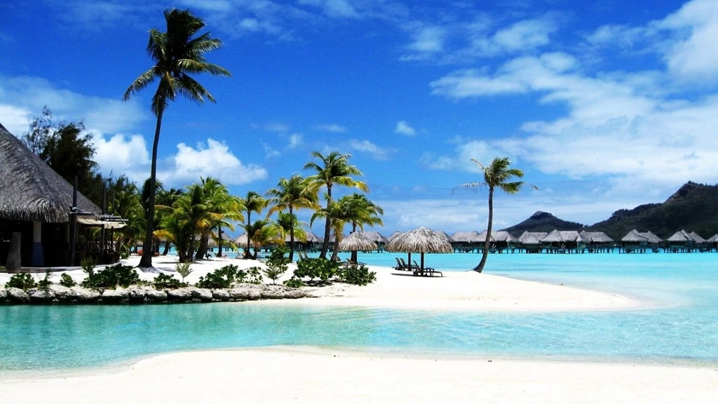 Tropical Beach Resort HD Wallpapers