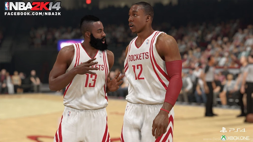 James Harden & Dwight Howard, Houston Rockets, NBA 2K14 ...