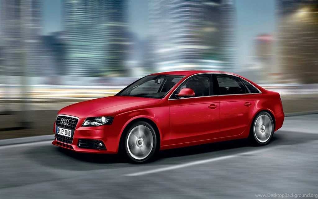 2016 Audi A4 Red Desktop Wallpapers