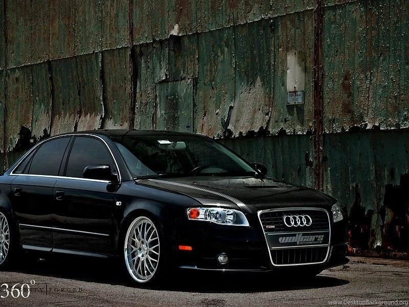 2008 Audi A4 Black HD Wallpapers Free Desktop Backgrounds And ...