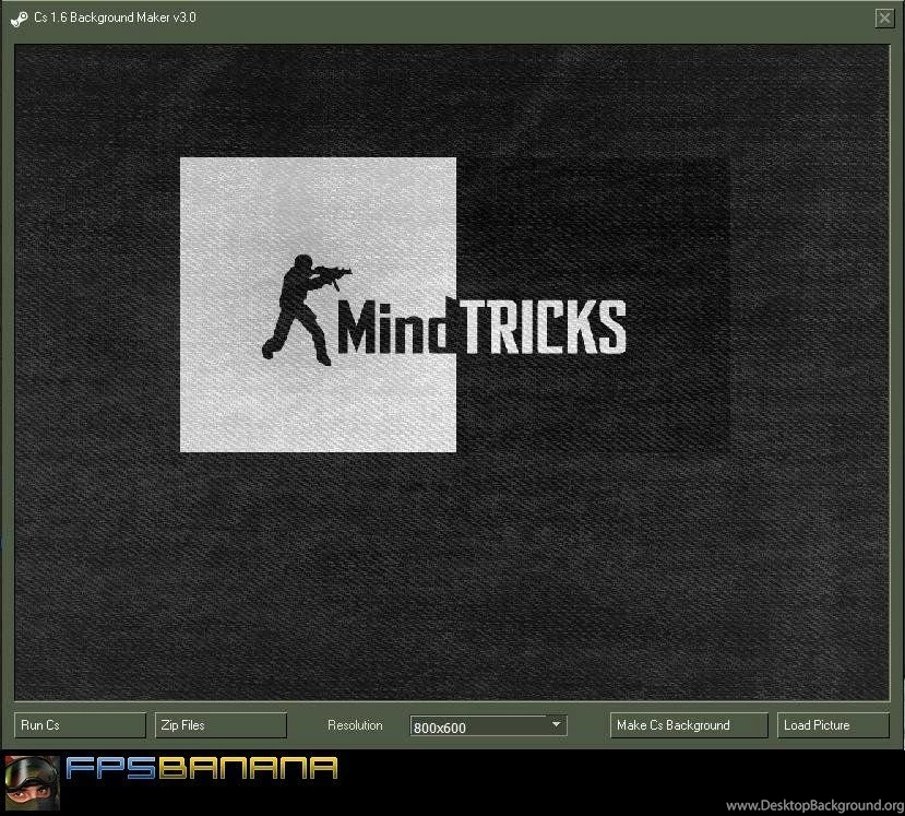 CS 1.6 Backgrounds Maker V3.0 (Counter Strike 1.6 > Tools > Client ...