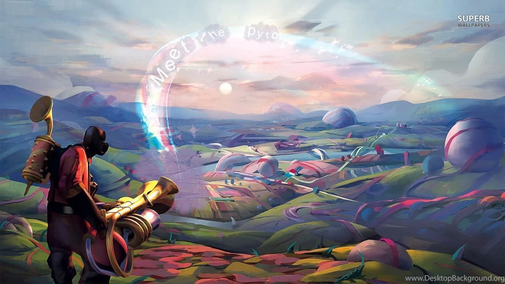 Pyro Team Fortress 2 Wallpapers Game Wallpapers