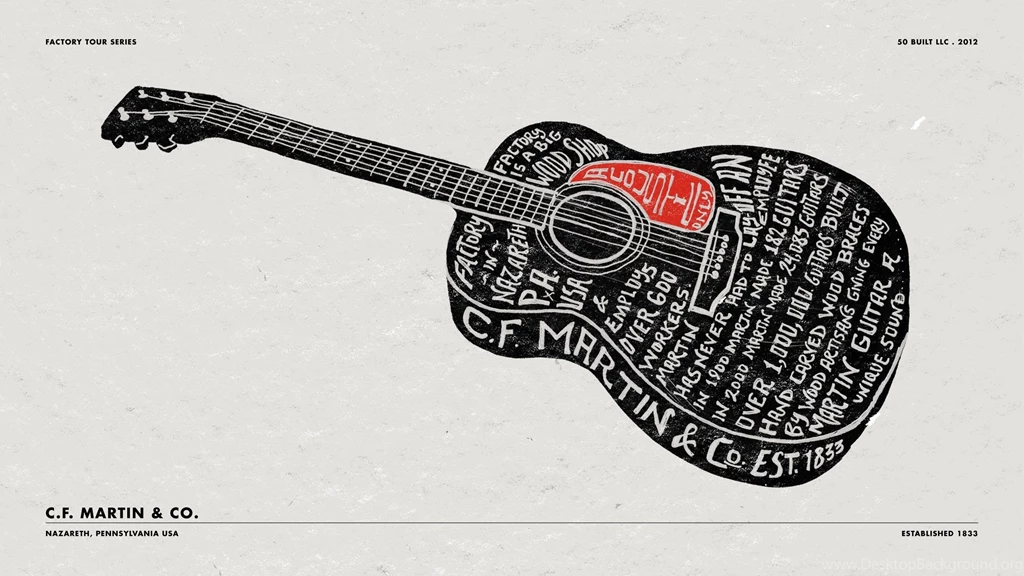 C.F. MARTIN GUITAR Co. 50 Built