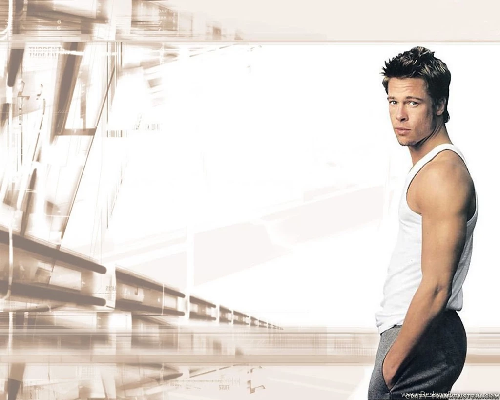 Brad Pitt Wallpapers Male Celebrity Crazy Frankenstein