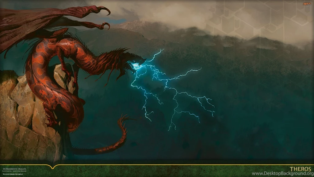 Stormbreath Dragon HD Wallpapers
