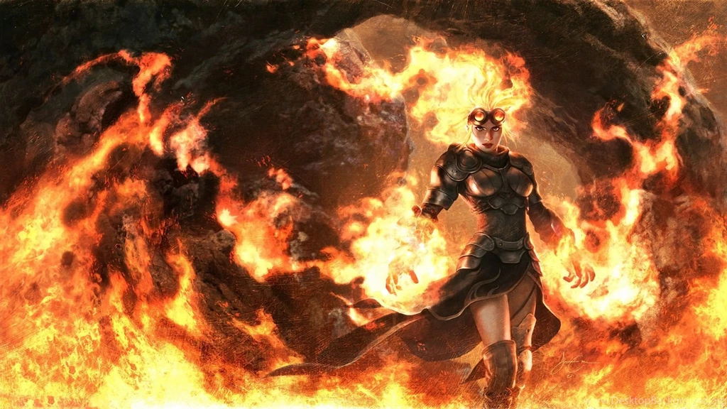 Fire Wizard Computer Wallpapers, Desktop Backgrounds