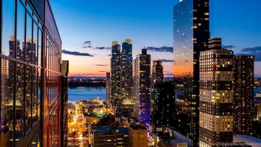 New York City Sunset Wallpapers Hd 2560x1600 : Wallpapers13.com