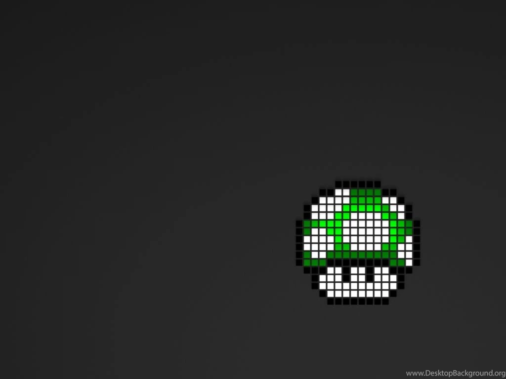 Mario Nintendo Mushrooms Pixel Art Video Games Wallpapers ...