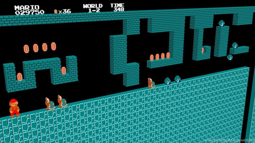 1280x720 Level, Pixels, Mario, Nintendo Wallpapers And Pictures 50781