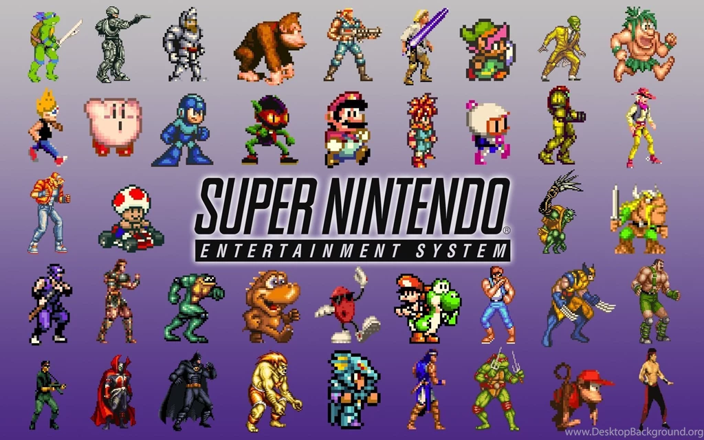 Nintendo Kirby Mario Yoshi Battletoads Super Nintendo Fresh New Hd ...