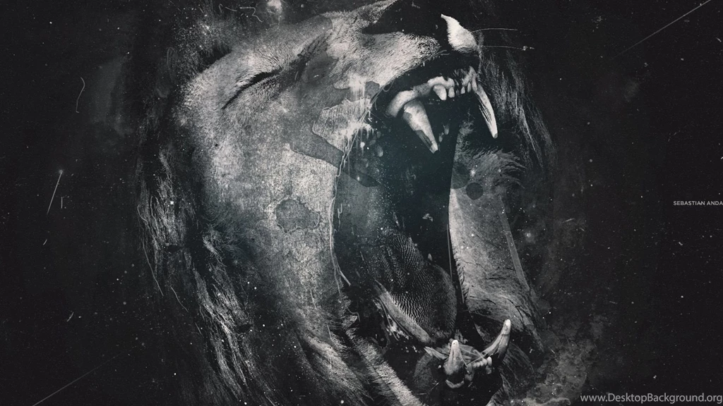 Gallery For Wallpapers Lion Roar