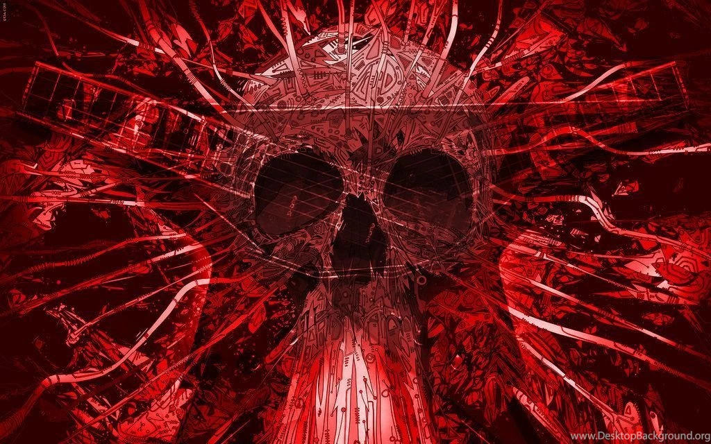 Red Guitar Skull Wallpapers By Aerorock36 On DeviantArt