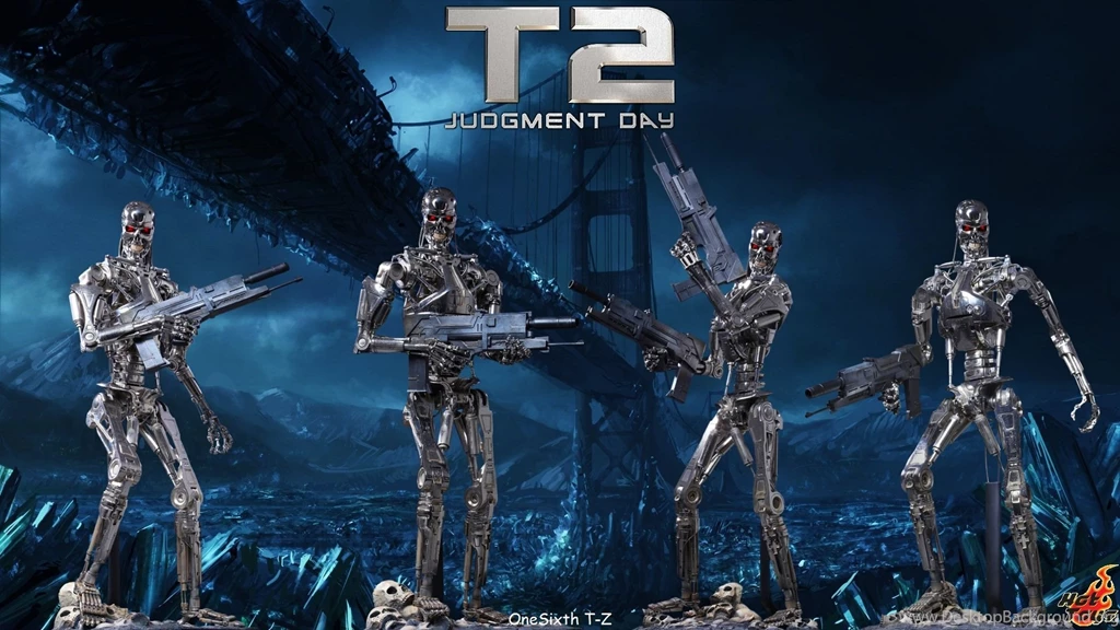 Terminator 2 Judgment Day Hot Toys T 800 Endoskeleton 1/4 HD ...