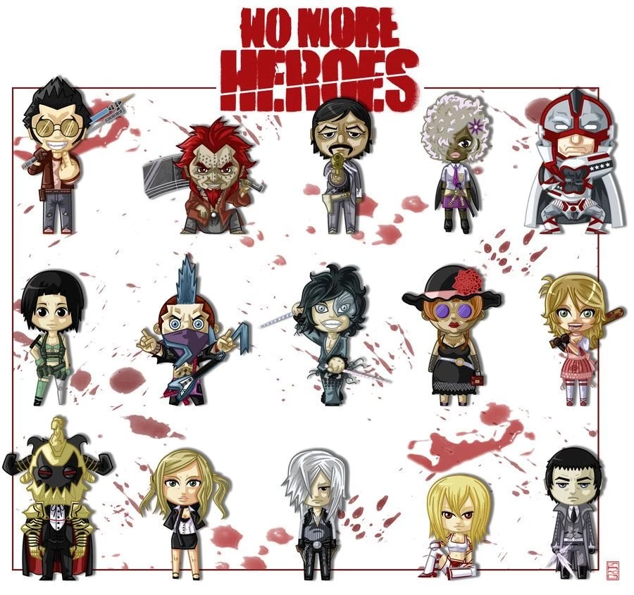 No More Heroes Girls V2.0 By Semsei On DeviantArt