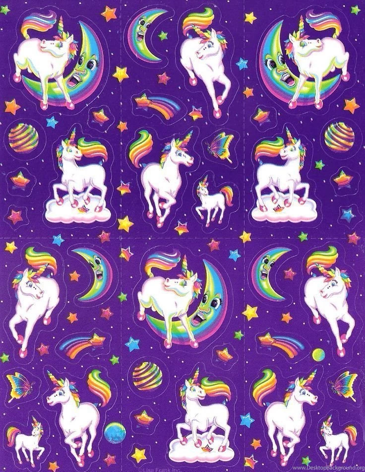 Lisa Frank Unicorn Backgrounds