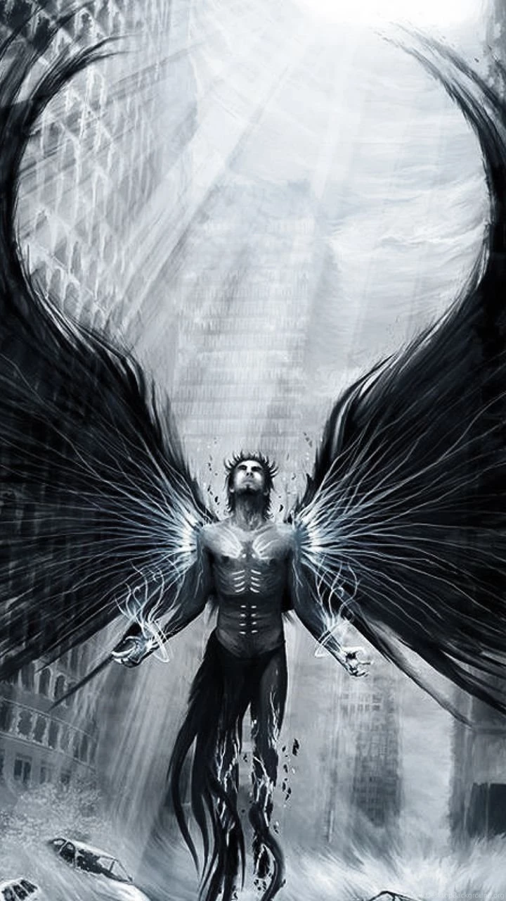 Tap For 2 Seconds To Save The Wallpapers > "Angel" Wallpapers For ...