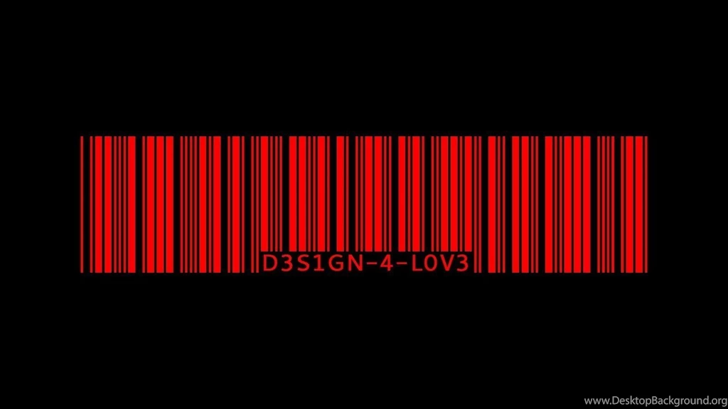 Red Barcode Black Red Desktop Wallpapers Hd Your HD Wallpapers ...