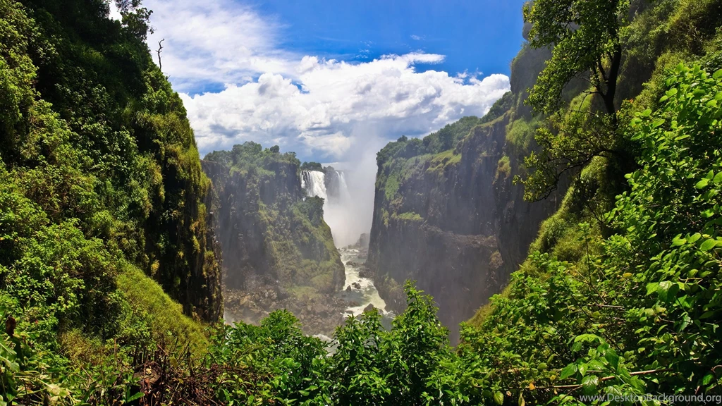 Waterfall Jungle, 2560x1440 HD Wallpapers And FREE Stock Photo