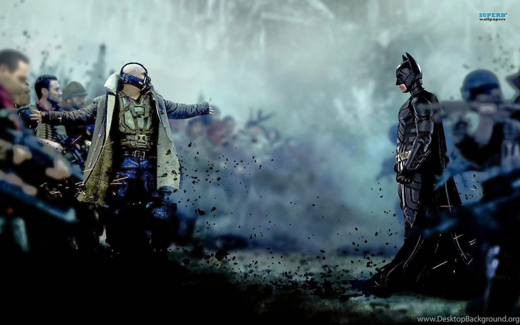BANE AND BATMAN THE DARK KNIGHT RISES FREE WALLPAPERS Batman Hd