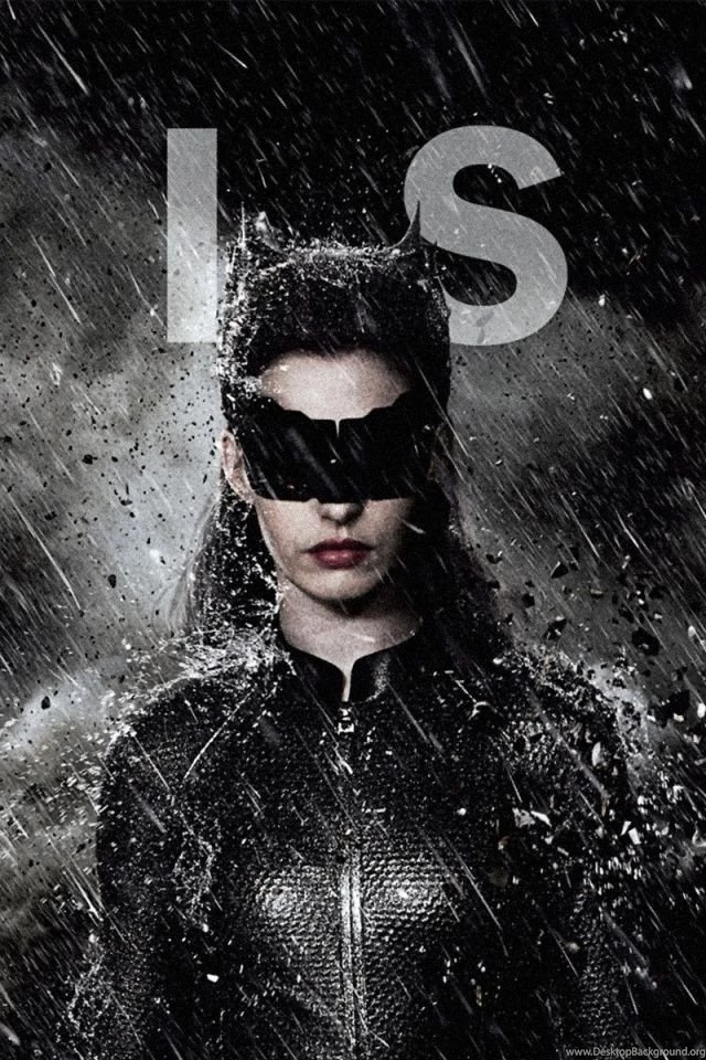 640x960 The Dark Knight Rises: Cat Woman Iphone 4 Wallpapers