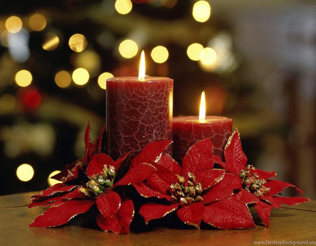 Christmas Candle Pictures Wallpapers HD Wide