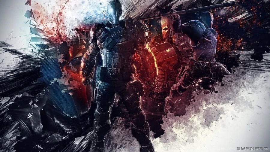 Batman Arkham Origins Deathstroke Skins   Wallpaper.