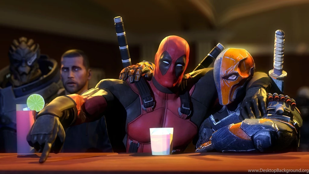 Deadpool And Deathstroke Brothers   Free Wallpapers Page