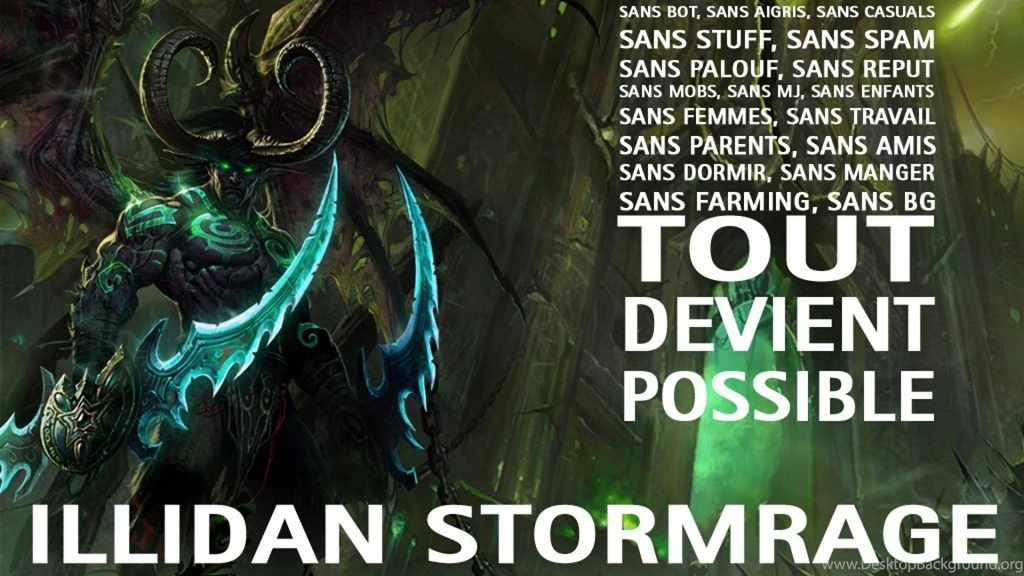 Illidan Stormrage President Tuvok World Of Warcraft Wallpapers ...