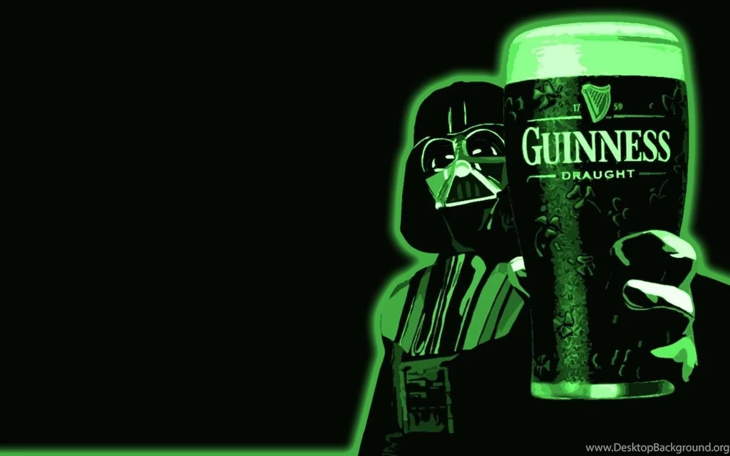 Beers Guinness Darth Vader Funny Wallpapers