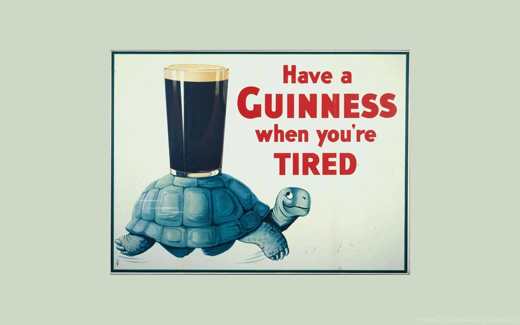 Guinness Turtle Tortoise Beer Alcohol Texts Wallpapers